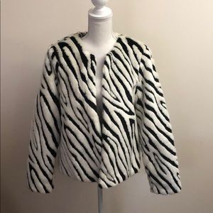 HM Zebra Coat